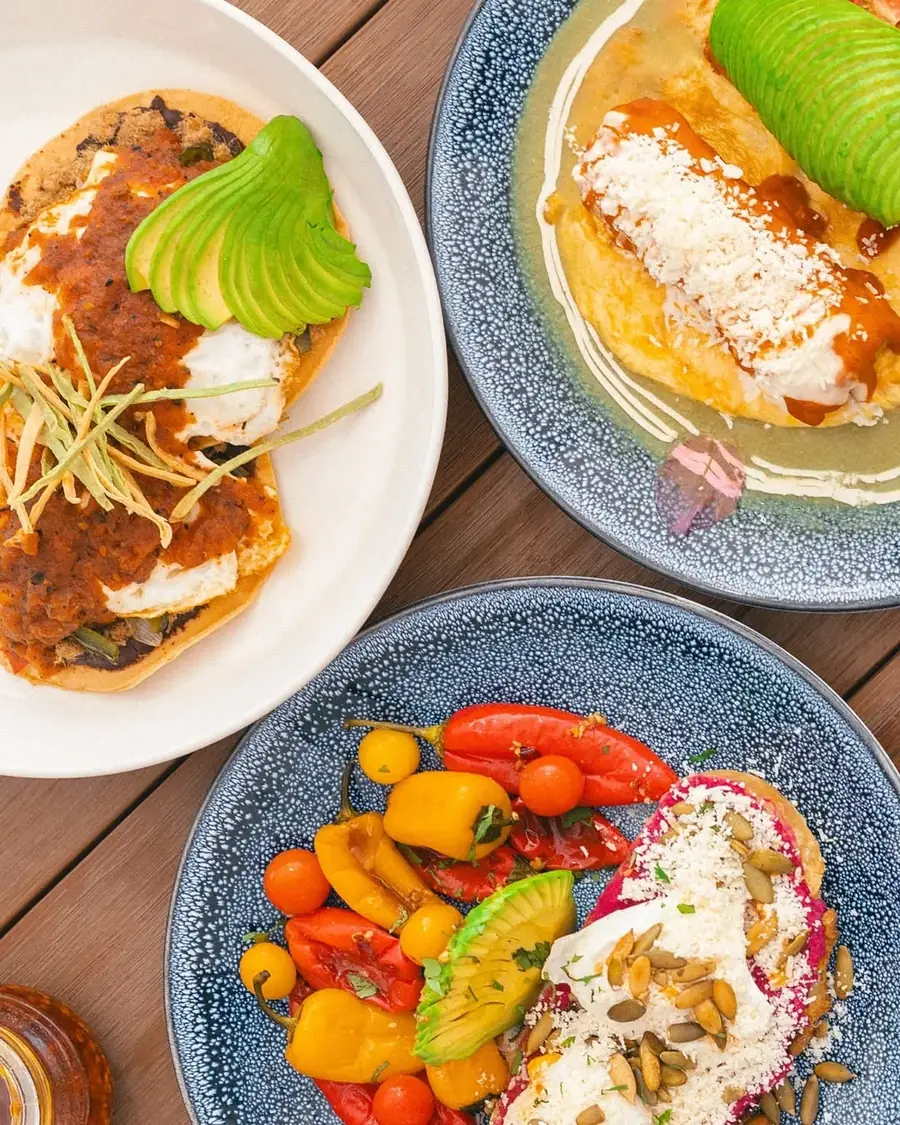 Desayunos mexicanos del restaurante Casa Aduana Topolobampo